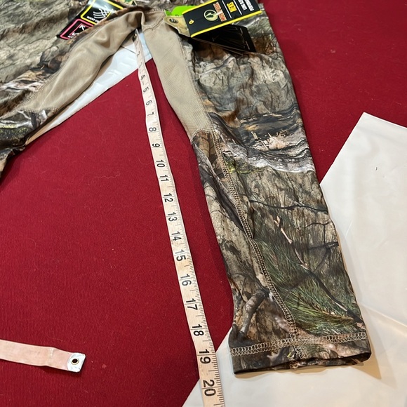 NEW L Mossy Oak Country DNA Long Slv Tee CAMO shirt scent ctrl UPF 30 wicking L - Picture 12 of 16